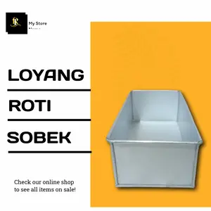 loyang 20x10x7 roti sobek cetakan brownies