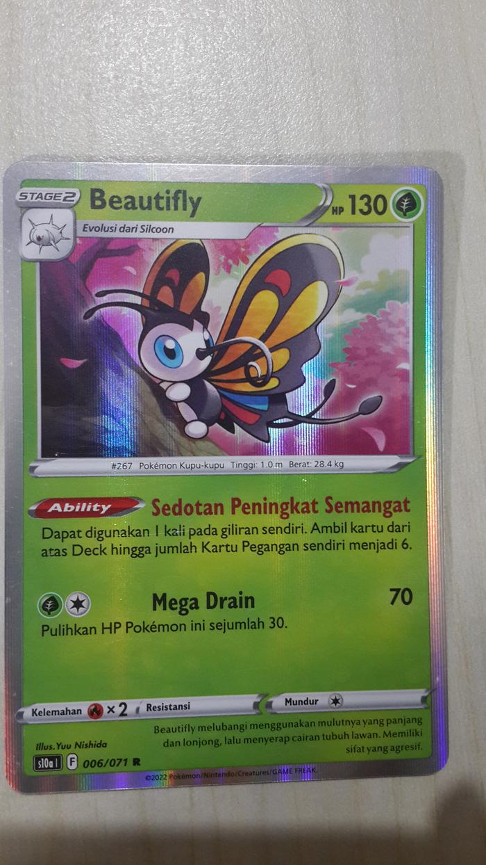 beautifly pokemon card Amazon.com: Beautifly - 26/214 - Rare main image 0