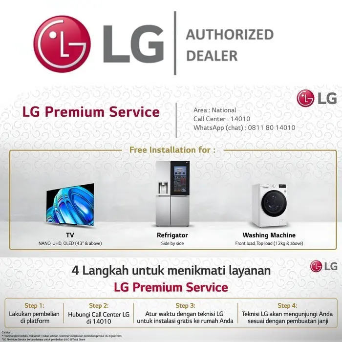 LG FV1285S3VS Mesin Cuci Front Load 8.5 Kg, AI DD Inverter Steam Wifi 4