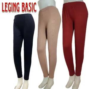 Celana Leging Basic Daleman Gamis Bahan Kaos