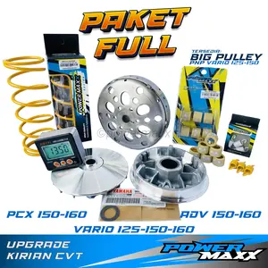 PAKET FULL UPGRADE KIRIAN CVT vario pcx adv - 125 150 160 old led new