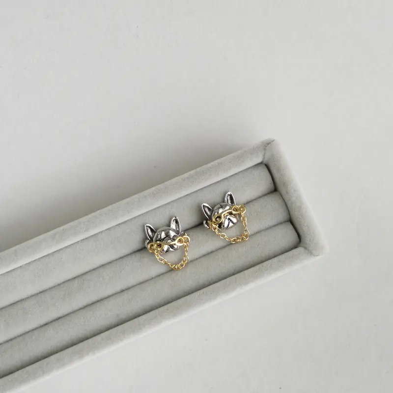 FRENCHIE STUD EARRINGS / ANTING 1