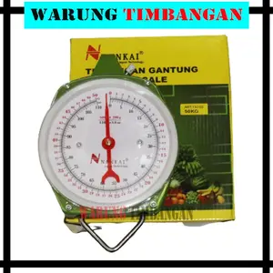 TIMBANGAN GANTUNG 50KG NANKAI TIMBANGAN Hanging Scale PENGUKUR BERAT
