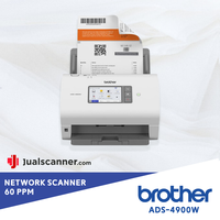 Gambar Scanner Brother ADS 4900 W - A4/F4 - 60 Lembar/Menit - Network Scanner dari Jual Scanner Official Kota Bandung 1 Tokopedia