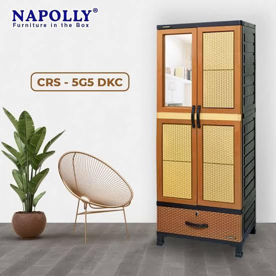 Gambar (KHUSUS BOGOR) LEMARI NAPOLLY GANTUNGAN CRS-5G5 dari BogorHomeware Kota Bogor Tokopedia