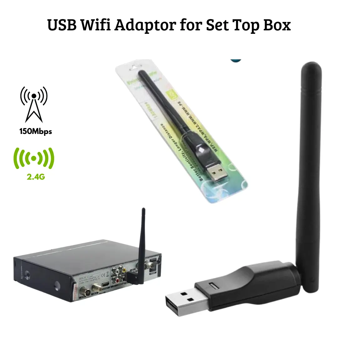 USB WIFI Adaptor / USB WIFI DONGLE Untuk STB / PC / Set Top Box