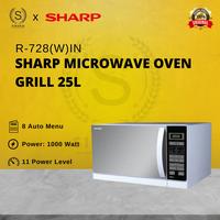 Gambar SHARP MICROWAVE OVEN GRILL 25 L R 728 IN - Hitam dari sinar66.id Kota Tangerang 2 Tokopedia
