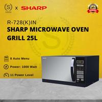 Gambar SHARP MICROWAVE OVEN GRILL 25 L R 728 IN - Hitam dari sinar66.id Kota Tangerang 1 Tokopedia