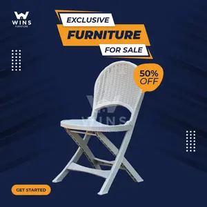 Wins Kursi Lipat Plastic Olymplast OFC / Kursi Cafe / Kursi Teras