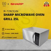 Gambar SHARP MICROWAVE OVEN GRILL 25 L R 728 IN - Hitam dari sinar66.id Kota Tangerang 3 Tokopedia