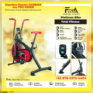 DIJAMIN ASLI! TOTAL FITNESS Platinum Bike / Sepeda statis dan Terapi