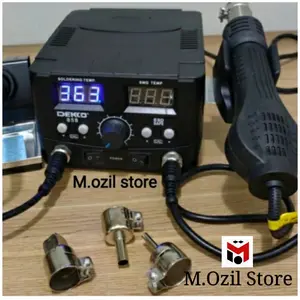 solder station + hot blower digital Dekko 858