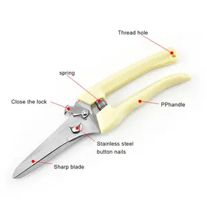 GUNTING DAHAN KEBUN TANAMAN RANTING GARDEN SCISSORS MODEL LURUS