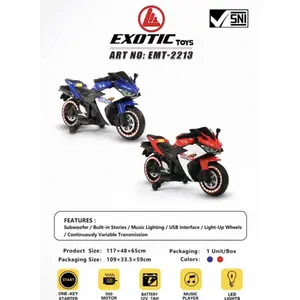 Mainan Motor Aki R3 Sport Exotic EMT-2213