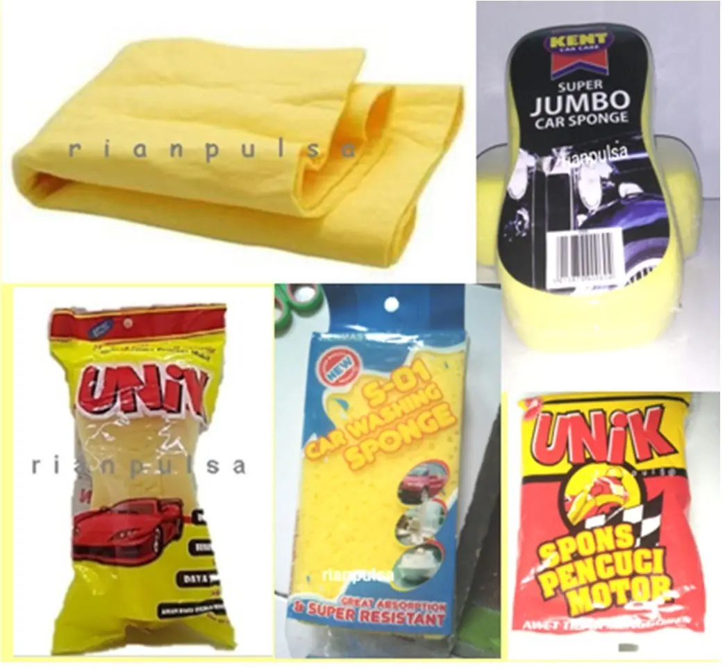 KENMASTER Super Jumbo Sponge Cuci Mobil Motor KENT car care spon busa