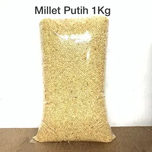 Milet Putih / Kuning / Merah Makanan Burung Lovebird Parrot Kenari 1kg