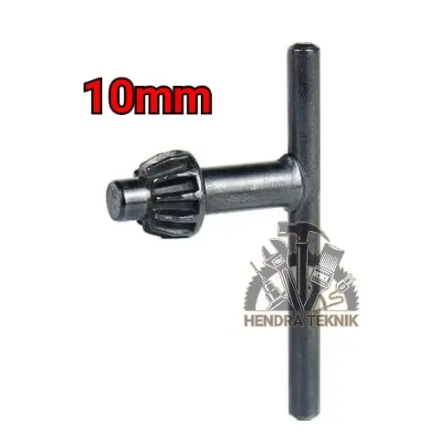 KUNCI BOR 10MM MURAH KUNCI KEPALA BOR HITAM DRILL CHUCK KEY BESI