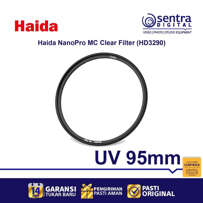 Gambar Haida NanoPro MC Clear Filter 95mm - HD3290 dari Sentra Digital Kota Surabaya Tokopedia