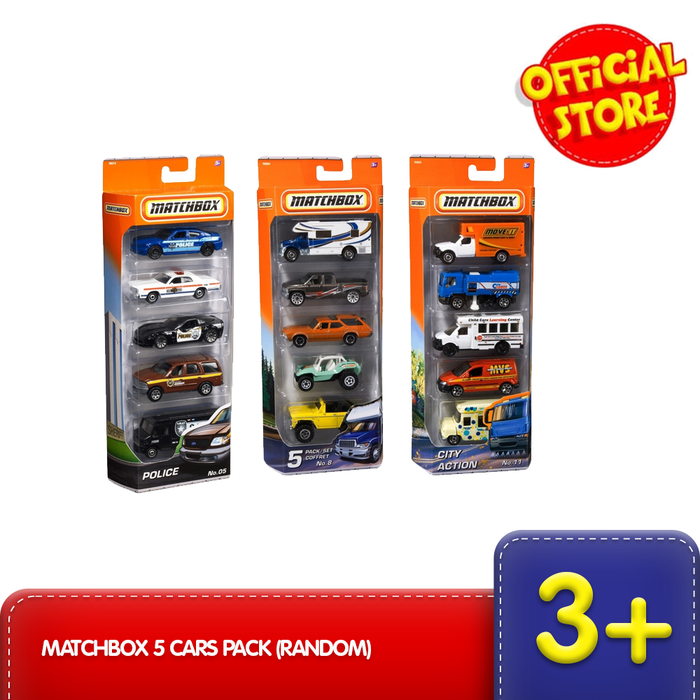 Gambar Matchbox 5 Cars Pack (Random) dari Toyspedia Kota Tangerang Tokopedia