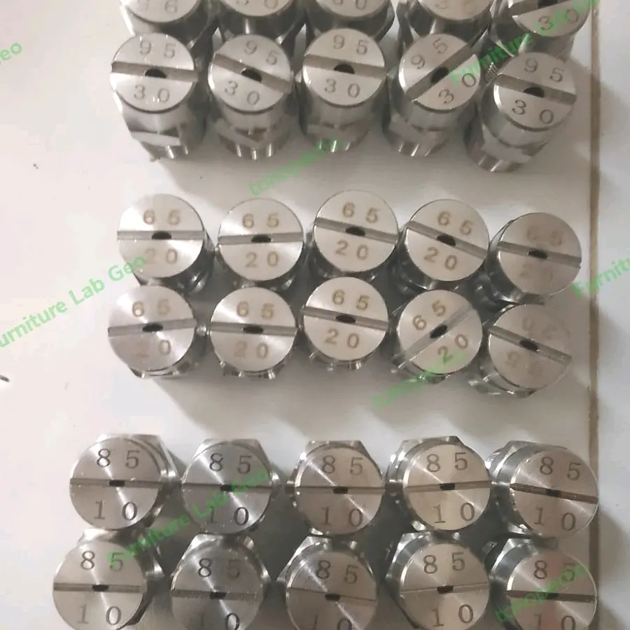 Vee Jet Spray Industrial Nozzle 1/2" 1/2 inch Stainless Steel