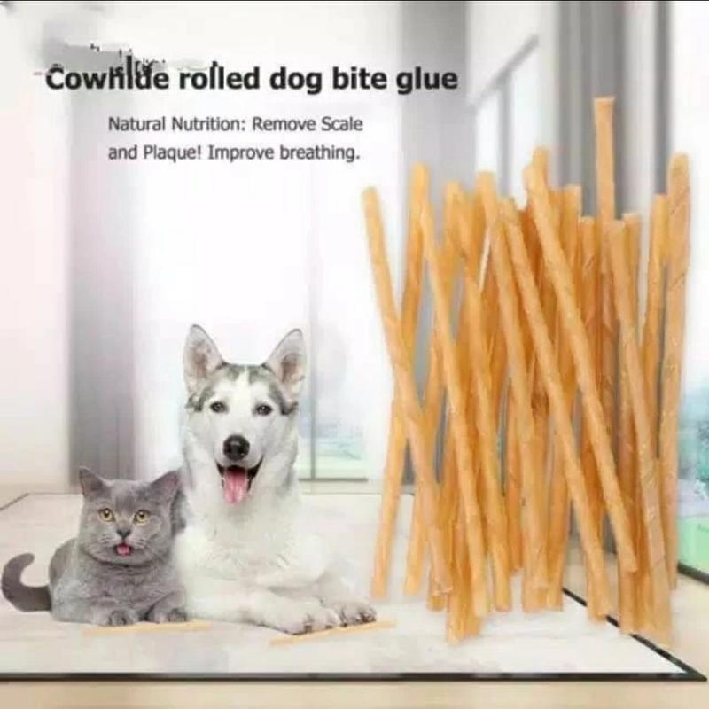 Tulang Gigit Twist Stick Dog Treat / Snack Anjing / Dog Snack Food 1