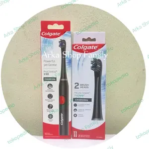 COLGATE Alat Sikat Gigi Elektrik ProClinical B150 + Kepala Refill 2s