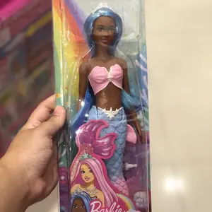 Barbie Dreamtopia Blue Hair Ombre Tails & Tiara Accesories