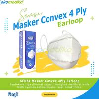 Gambar Masker Sensi Convex 4 ply Earloop / Sensi Mask Convex 4ply isi 20 pcs dari Eko Medika Kota Administrasi Jakarta Timur 1 Tokopedia