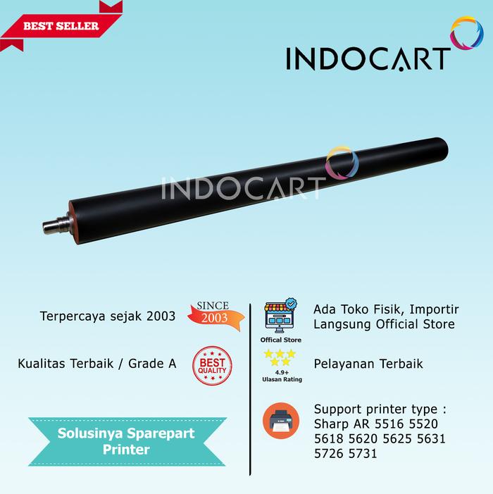 Gambar Lower Pressure Roller-Sharp AR 5516 5518 5520 5618 5620 5625 5631 5726 5731 dari IndoCart HM2 Kota Administrasi Jakarta Pusat Tokopedia