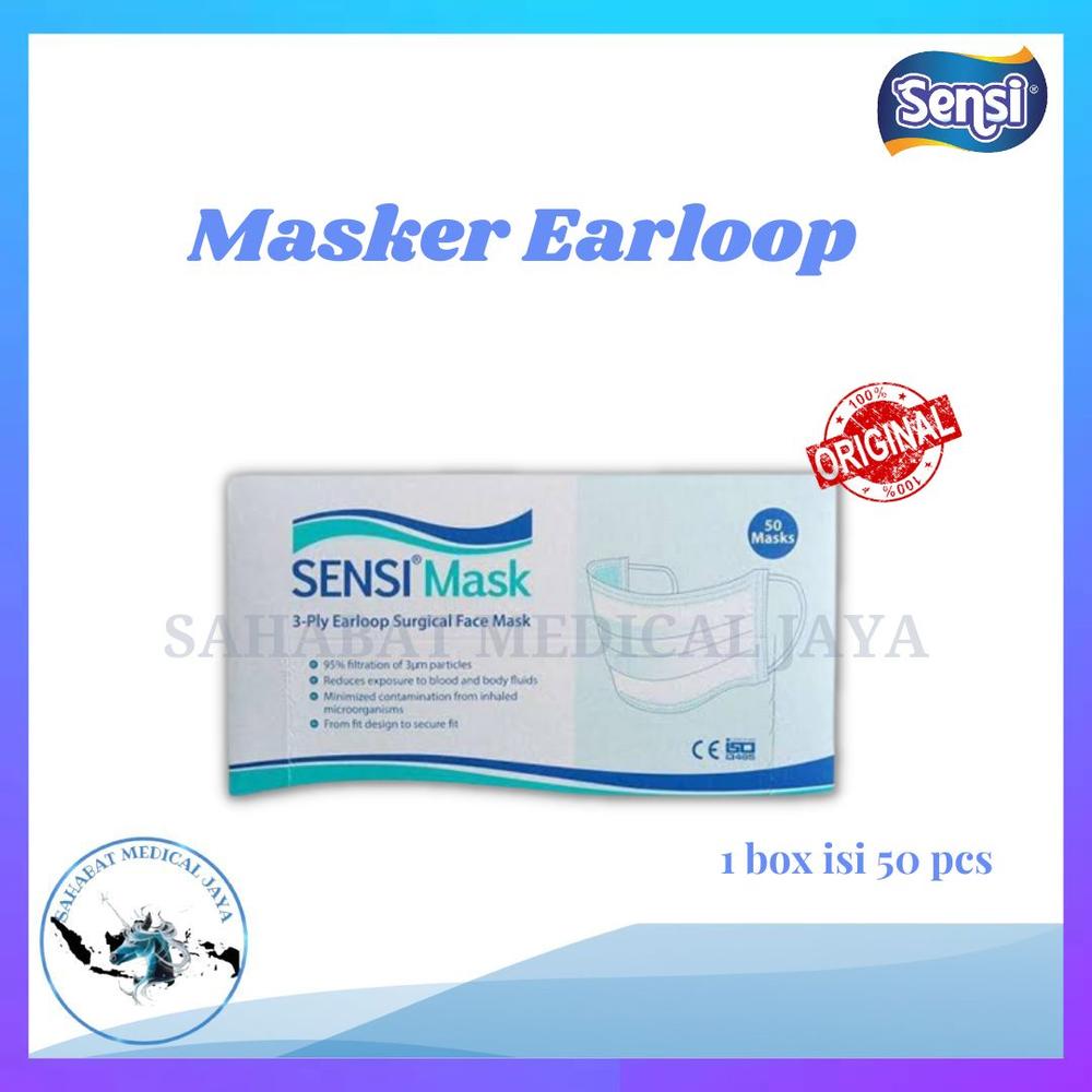 MASKER EARLOOP SENSI/MASKER CANTOL SENSI