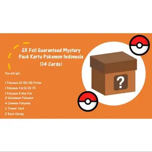 Paket mysteri box random Kartu Pokemon