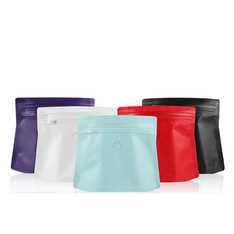 Kemasan Kopi Trapesium 250 Gram with E-Zipper 0