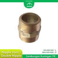 Gambar Nipple / Double Nipple Kuningan YK/ Sambungan Kuningan YK - 3/4" dari MARINE88 Kota Administrasi Jakarta Barat 2 Tokopedia