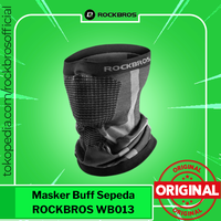 Gambar ROCKBROS Masker Sepeda WB013 Face Mask Scarf Bandana Sport Balaclava Ice Silk Quick-drying UV Protection Original dari Rockbrosindo Kota Surabaya 1 Tokopedia