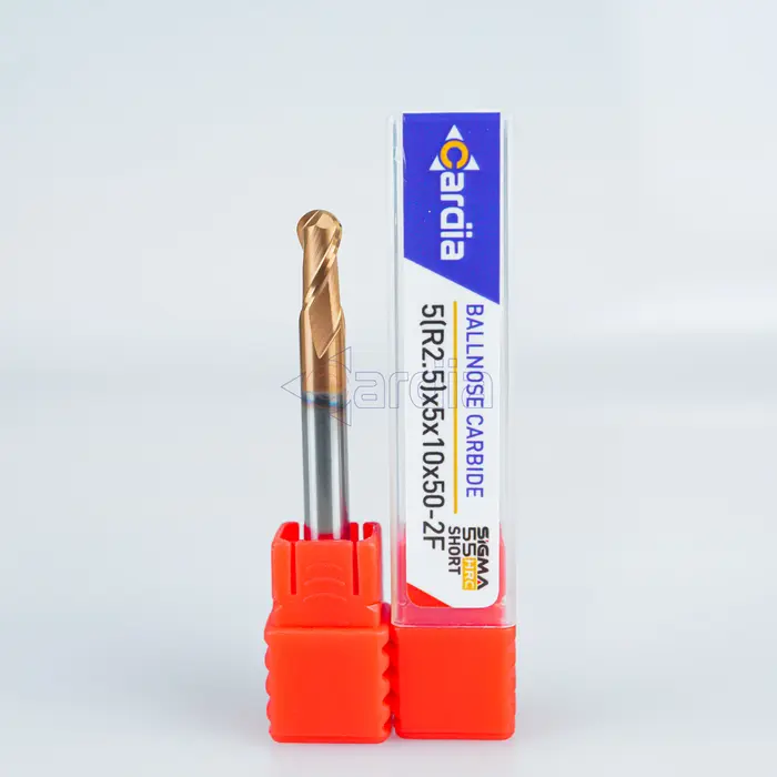 Gambar Ballnose 5 mm R2.5 x Long 50 | 100 2F Ball Nose Carbide 55 HRC CARDIA dari Cardia Tools Kab. Bekasi 5 Tokopedia