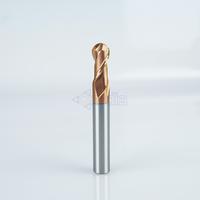 Gambar CARDIA Ballnose 8 mm R4 x 60 2 Flute 55 HRC Ball Nose Mill Carbide dari Cardia Tools Kab. Bekasi 3 Tokopedia