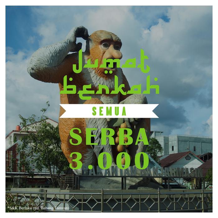 Gambar Promo Jum'at Berkah dari Equal_Store Kota Banjarmasin Tokopedia