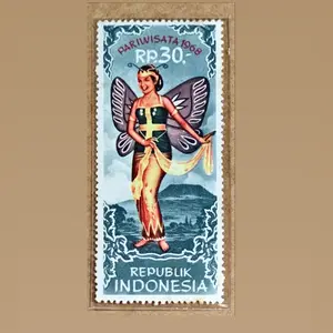 prangko indonesia 1968 PARIWISATA. 1v set Lengkap. Mint