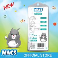 Gambar MACS Penggaris Set Isi 4 pcs Chubbs dari Macs World Kota Administrasi Jakarta Utara 2 Tokopedia