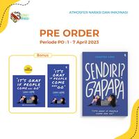 Gambar PRE ORDER - SENDIRI ? GAPAPA l IT'S OKAY IF PEOPLE COME AND GO - LENA - PO SOON dari bumifiksipadang Kota Padang 1 Tokopedia