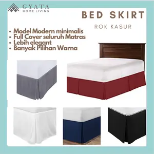 Rok Kolong ranjang 90x200 Bahan Mikrotex – Bedskirt – Rok Kasur