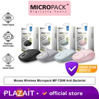 Gambar Mouse Wireless Micropack MP-726W Anti Bacterial - Black dari Plaza IT Store Kota Medan 1 Tokopedia