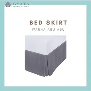 Bedskirt tempat tidur 180x200 Bahan Mikrotex - Rok Kasur Full Cover