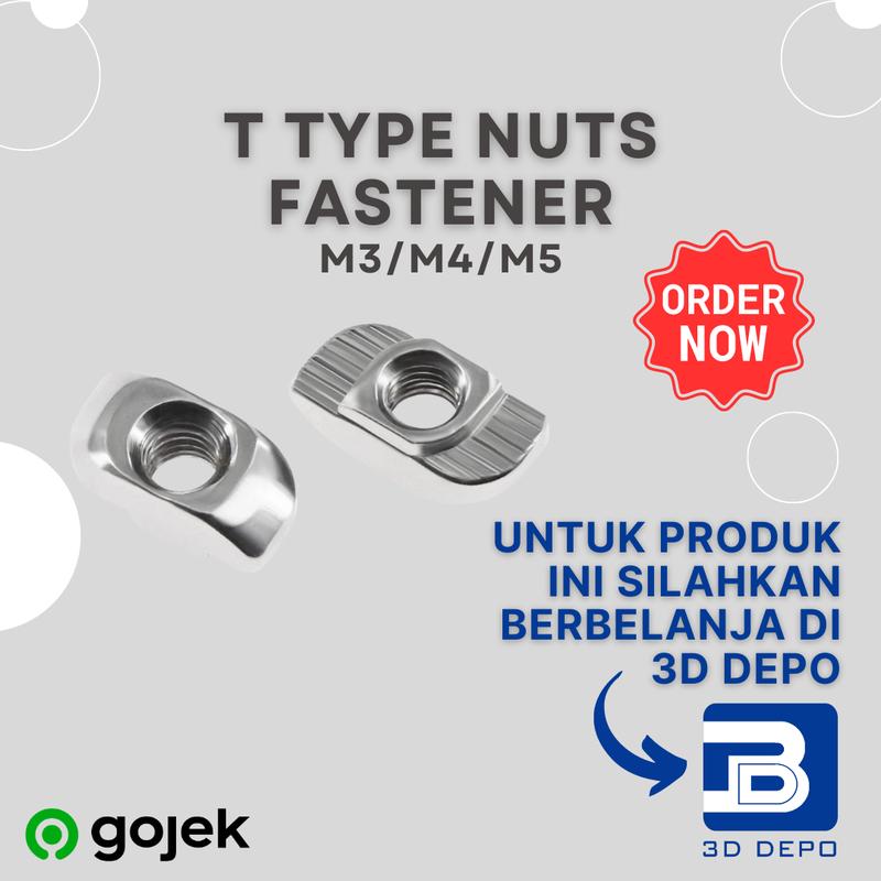 Carbon Stell T Type Nuts Fastener for 2020 Industrial Profile M3 M4 M5 ...