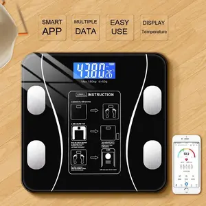 Timbangan badan digital LED / smart body fat scale / timbangan diet