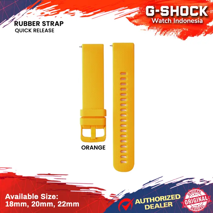 Gambar Tali Karet Silikon Strap Rubber Jam Tangan 18mm 20mm 22mm Rubber Strap - Gray, 18mm dari G-Shock Watch Indonesia Kota Bandung 5 Tokopedia