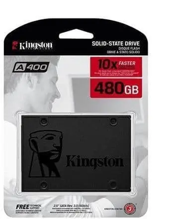 Ssd Kingston SA400 Sata 3 2,5" - 120/240/480/960GB SSD Sata 3 Kingston