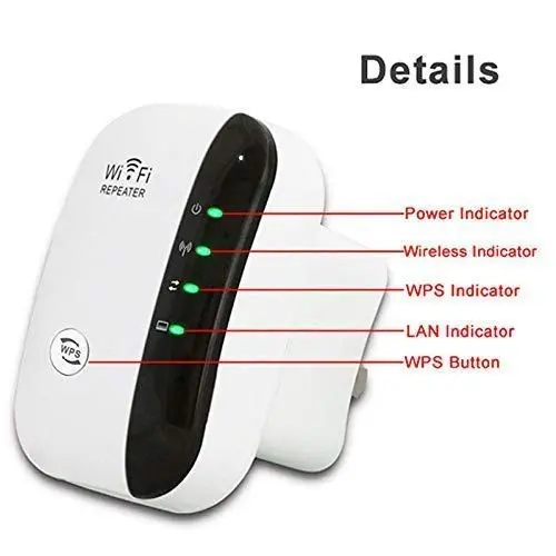 WiFi Repeater Extender 300 Mbps Penguat Sinyal Wifi Amplifier 2