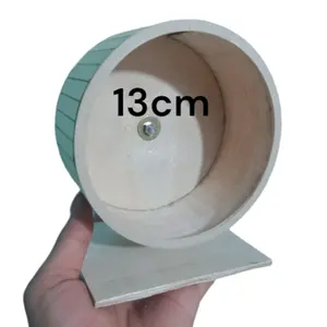 Wheel Hamster Kayu Kincir Hamster Wheel Hamster 13cm
