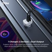 Gambar Olike R11 Small Car Charger Dual USB 3.1A Max Smart Protection Murah dari bestdeal_NEW Kota Administrasi Jakarta Pusat 4 Tokopedia